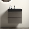 Christopher Knight Home Chapman Floating Bathroom Vanity with Stone Sink and Drawers - 2 of 4