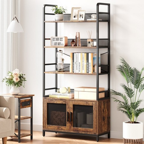 Industrial bookcase target on sale