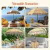 LAGarden Our Beach Portable Umbrella for Sand Beech Wood Pole Carry Bag - 3 of 4