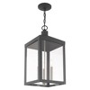 Livex Lighting Nyack 3 - Light Post Light in  Scandinavian Gray - 3 of 4
