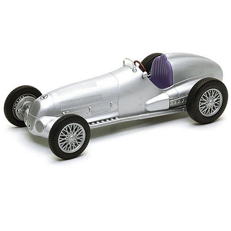 1937 Mercedes-Benz W125 Silver Metallic "NEX Models" Series 1/24 Diecast Model Car by Welly, 2 of 4