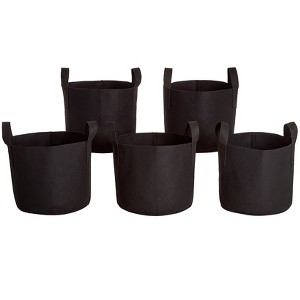 The Lakeside Collection 7 Gallon Grow Bags Set Of 5 With Built In Handles - 1 of 3
