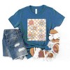 The Juniper Shop SmileyWorld Checkered Floral Distressed Youth Short Sleeve Tee - 4 of 4