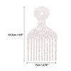 Unique Bargains Plastic Wide Tooth Hair Pick Comb 4.8" - 3 of 4