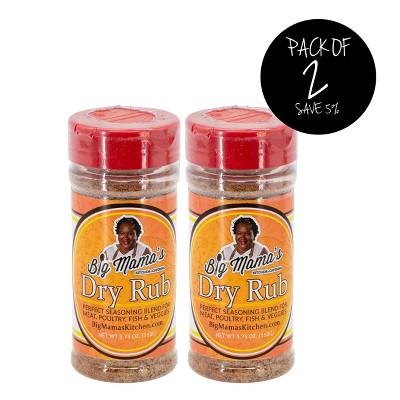 Big Mama's Kitchen & Catering 5.75 oz Big Mama's Dry Rub - Pack of 2