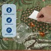 Modern Jungle Animals Area Rug Ultra Thin Low Pile Rug for Bedroom Bedroom Machine Washable Stain Resistant Non Slip Mat for Living Nursery Playroom - 4 of 4