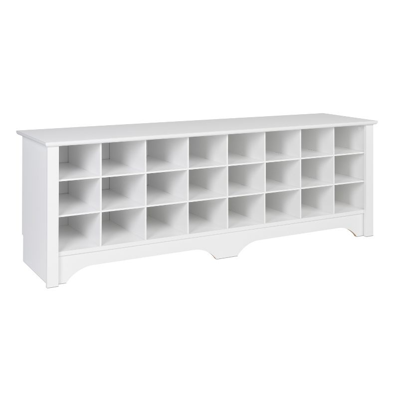 60" Shoe Cubby Bench - Prepac, 6 of 11