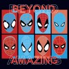 Women's Spider-Man: Beyond Amazing Mask Squares T-Shirt - 2 of 4