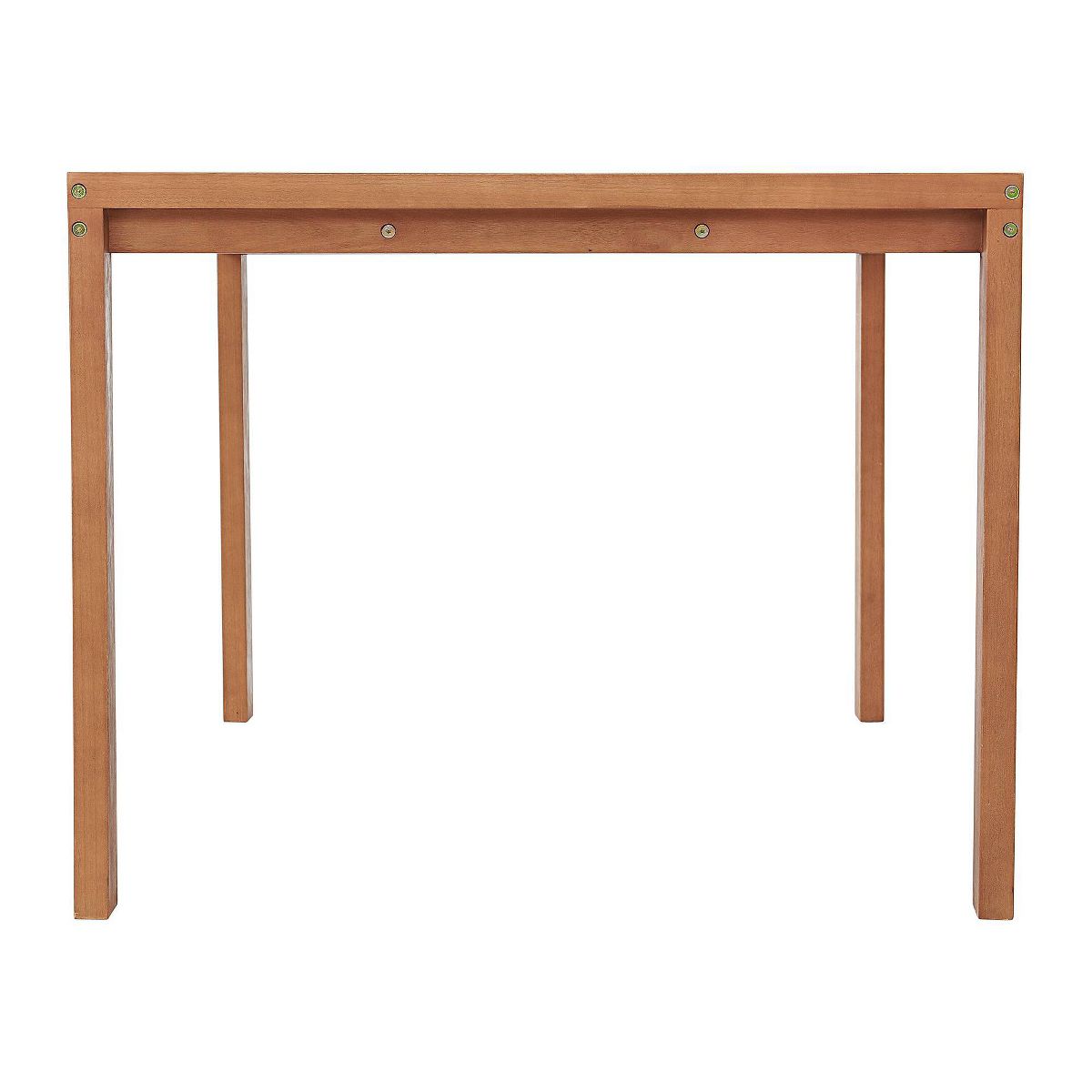 Weston Eucalyptus Wood Rectangular Outdoor Dining Table - Natural - Alaterre Furniture - thumbnail 4