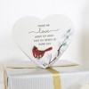 Pavilion Gift Company - Those We Love - 5" Standing Heart Memorial Stone - Stepping Stones and Pathways - 4 of 4