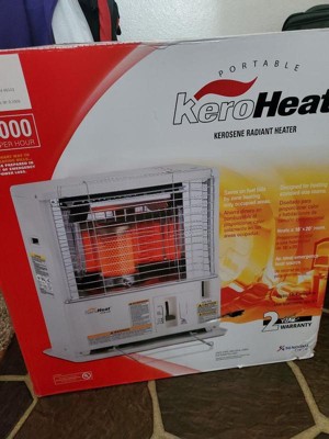 SENGOKU CTN-110 KeroHeat 10,000 BTU White Radiant Kerosene