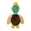 BARK Summer Big Shake Lake Mal R. Duck Dog Plush Toy - 2 of 4