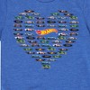Boys' - Hot Wheels - Valentine's Hot Wheels Heart Short Sleeve Graphic T-Shirt - 2 of 4