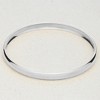 Pompeii3 Heavy Weight 6MM Silver Plated Bangle - 2 of 4
