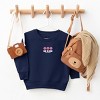 The Juniper Shop SmileyWorld Embroidered Be Kind Turning Smiles Toddler Sweatshirt - 3 of 4