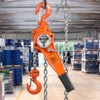 VEVOR Hand-Operated Chain Lift, 1650 lbs Load, 5ft Length, G80 Zinc-Coated Steel, Dual-Pawl Brake System, Automatic Chain Guide & Swivel Hook - 2 of 4