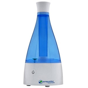 Pureguardian 10-Hour Ultrasonic Cool Mist Table Top Humidifier H920BL: Portable Bedroom Vaporizer, Quiet, Nightlight - 1 of 4