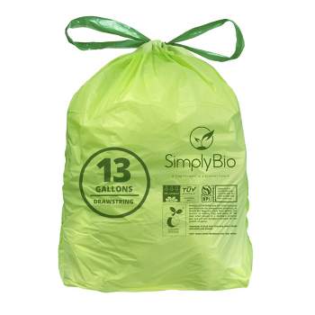 Hefty Strong Lawn & Leaf Drawstring Trash Bags - 39 Gallon - 24ct : Target