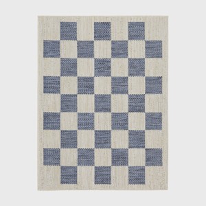 Playa Rug Daisy Rectangle Woven Indoor Outdoor Rugs - 1 of 4