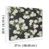 Rifle Paper Co. Hydrangea Black/White Peel and Stick Wallpaper - 4 of 4