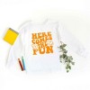The Juniper Shop Here Comes The Fun Puff Print Toddler Long Sleeve Tee - 2 of 3