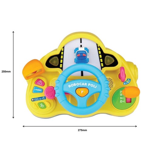 Miebely Musical Steering Wheel Toy For Kids Driving Educational Toy Pretend Play Driving Simulation For Toddlers Ages 1 3 Interactive Learning Fun Target