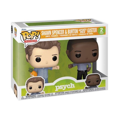Funko Pop! Television Psych Shawn Spencer & Burton “Gus” Guster 2 Pack!