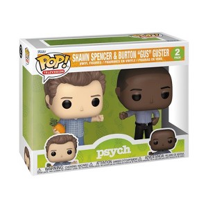 Funko Pop! Television Psych Shawn Spencer & Burton “Gus” Guster 2 Pack! - 1 of 4