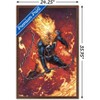 Trends International Marvel Ghost Rider - Flaming Chain Framed Wall Poster Prints - 3 of 4