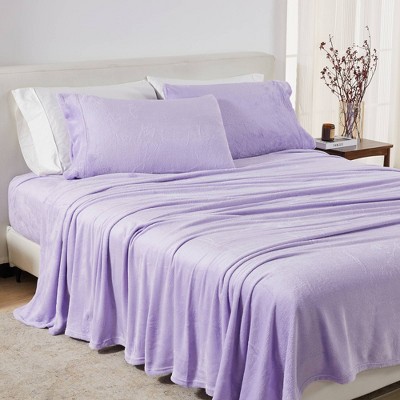 Isla Jade Velvet Plush Solid Sheet Set
