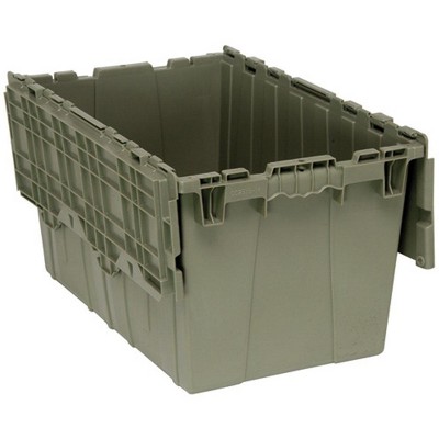 Quantum Storage Systems Heavy Duty Attached Top Container, 24"W X 15"D X 13-3/4"H Overall Size, 2.5 Cu.Ft. Volume, Recessed