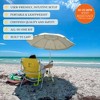 Anchor Works: Classic Beach Umbrella & AnchorONE Kit – Mellow Yellow - 7.5ft - 4 of 4