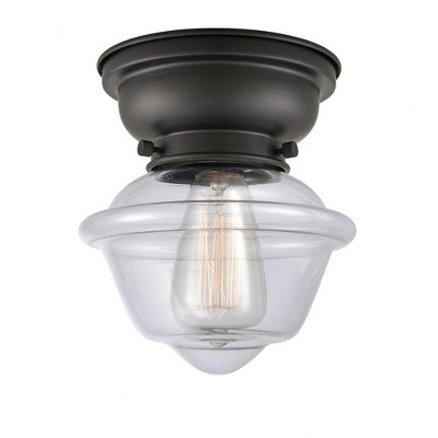 Oxford - 1 Light Flush Mount In Traditional Style-7.15 Inches Tall and 7.5 Inches Wide