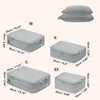 Unique Bargains Compression Packing Bags for Suitcases 1 Set - 2 of 4