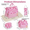 5Pcs Baby Nappy Diaper Bags Set Mummy Diaper Handbags with Diaper Pad Food Bag Bottle Bag Travel Tote Bags For Mom Dad - 3 of 4