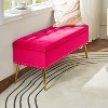 Hippolytus Storage Bench with Nailhead Trim and Button-tufted for Bedroom| ART OF LIVING DESIGNS - 4 of 4