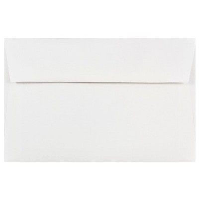 JAM Paper A9 Invitation Envelopes 5.75 x 8.75 White Bulk 1000/Carton 04023213B