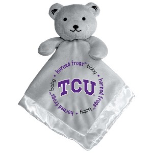 BabyFanatic Gray Security Bear - NCAA TCU Horned Frogs - 1 of 3