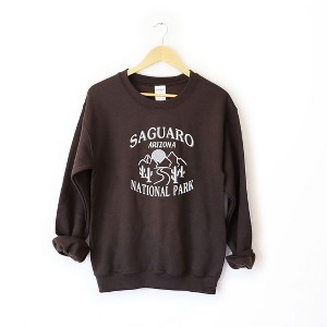 Simply Sage Market Women's Graphic Sweatshirt Embroidered Sagauro Arizona - 1 of 3