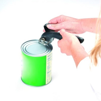 Black Ergonomic Handle Smooth Edge Can Opener