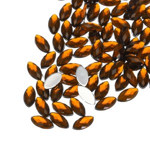 Unique Bargains Flat Back Artificial Rhinestones for Wedding DIY Crafts Party 100 Pcs - 1 of 4