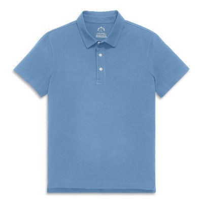 Primary Adult Classic Polo (Unisex Fit) in Vintage Blue Size XX Large
