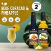 Syruvia Coffee Flavors Variety Pack: Blue Curacao & Pineapple 25.4 fl oz Syrup - 2 of 4