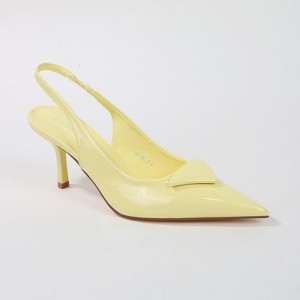Berness Women's Chevelle Pointed-Toe Slingback Heels with Triangle Embellishment - 1 of 4