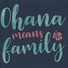 Men's Lilo & Stitch Blue and Red Ohana means Family Long Sleeve Shirt - 2 of 4