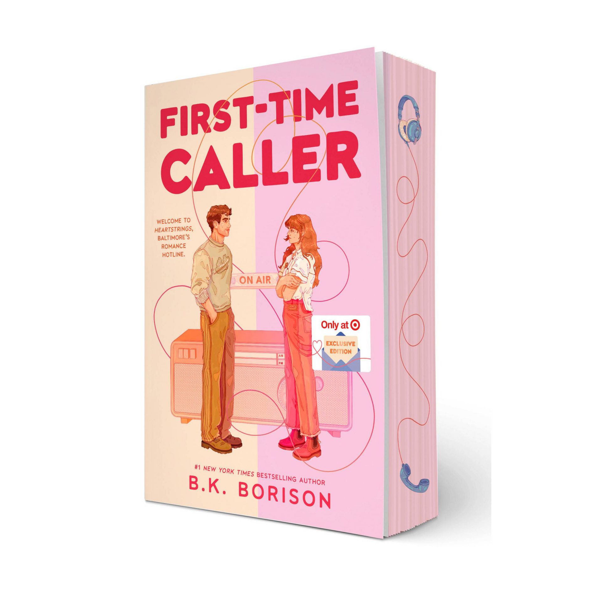 First-Time Caller (Target Exclusive) - by B. K. Borison (Paperback)