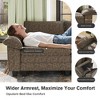 Captiva Designs Modular Sectional Sofa, 123.6" U-Shaped 5-Seater with 2 Ottomans, - 4 of 4