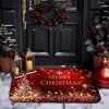 Lomsoe Christmas Tree Holiday Welcome Mat, Non-Slip,Carpet,Home Decoration, Christmas Holiday Decoration. - 2 of 4