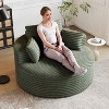 Hrinhom 50"W Sponge Single Sofa,Modern Corduroy Sleeper Chair,No Assembly - 3 of 4