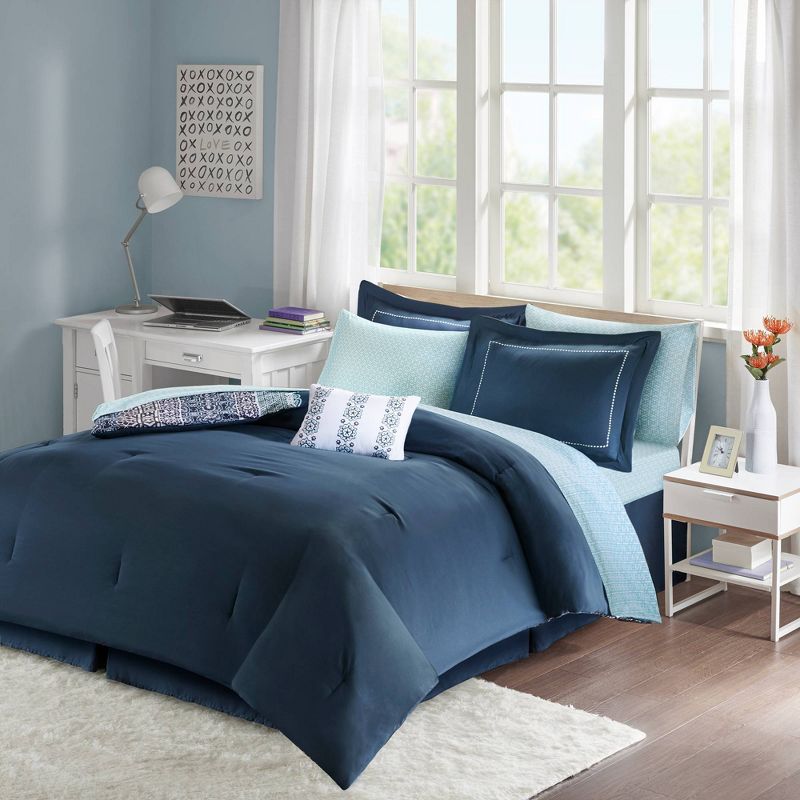 Blaire Comforter and Sheet Set, 5 of 17
